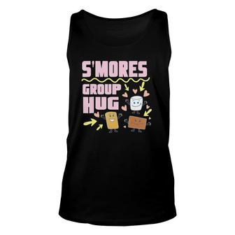 S'mores Group Hug Funny Camping Unisex Tank Top | Mazezy