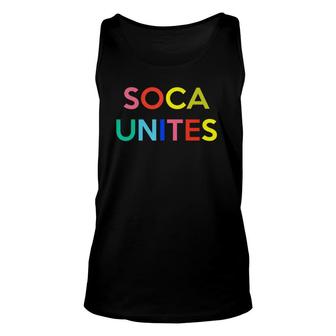 Soca Unites Soca Music Unisex Tank Top | Mazezy