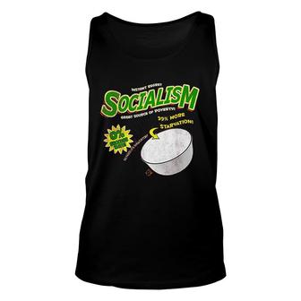 Socialism Cereal Great Source Of Poverty Unisex Tank Top | Mazezy