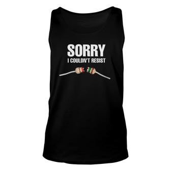Sorry I Couldn't Resist Fun Electrical Engineer Electrician Unisex Tank Top | Mazezy