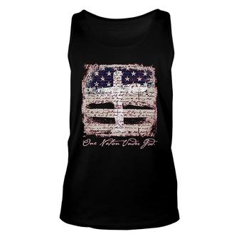 Southern Couture Sc Classic One Nation Under God Unisex Tank Top | Mazezy CA