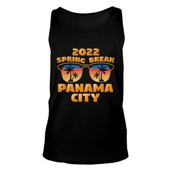 Spring Break Panama City 2022 Vintage Match Cool Sunglasses Tank Top | Mazezy