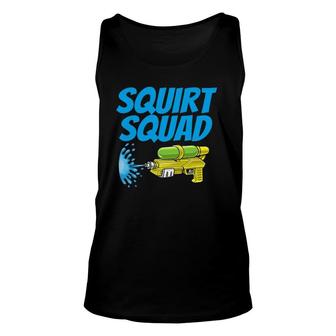 Squirt Squad Water Summer Art For Men & Women Unisex Tank Top | Mazezy