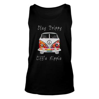 Stay Trippy Little Hippie 1960S Vintage Hippy Bus Van Tank Top | Mazezy