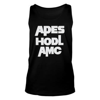 Stock Hedgies Gme Amc Stonk Aoe Diamond Hands Hodl Buy Tank Top | Mazezy