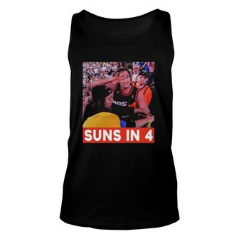 Suns In Four Basketball Unisex Tank Top | Mazezy