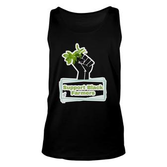 Support Black Farmers T Unisex Tank Top | Mazezy