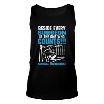 Surgical Technologist Counts Christmas Gift Unisex Tank Top | Mazezy