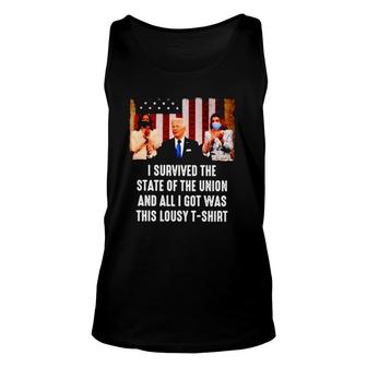 I Survived The State Of The Union And All I Got Was This Lousy Tank Top | Mazezy