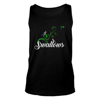 Swallows Or Spits Cute Funny Inappropriate Suggestive Unisex Tank Top | Mazezy