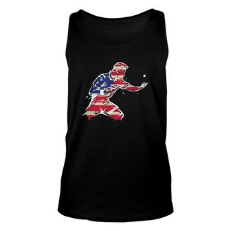 Table Tennis Table Tennis Player Tank Top | Mazezy
