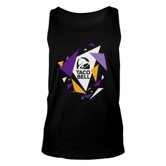 Taco Bell Modern Triangles Unisex Tank Top | Mazezy