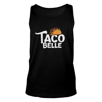 Taco Belle Funny Mexican Unisex Tank Top | Mazezy