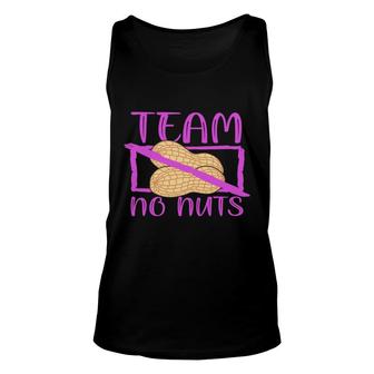 Team No Nuts Funny Pregnancy Announcement Mother To Be 1St Mom New Parent New Dad Mom Baby Unisex Tank Top - Thegiftio UK