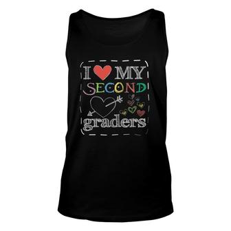 Team Second Grade I Love My 2Nd Graders Unisex Tank Top | Mazezy