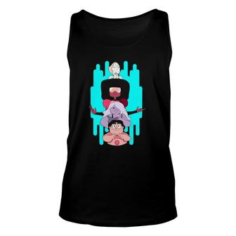 The Crystal Gems Slim Fit Unisex Tank Top | Mazezy