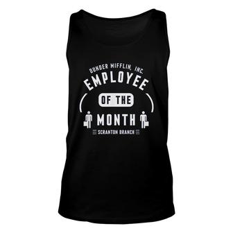 The Office Employee Of The Month Unisex Tank Top - Seseable