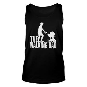 The Walking Dad Essential Gift Unisex Tank Top | Mazezy