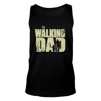 The Walking Dad - Funny Unisex Essential Unisex Tank Top | Mazezy