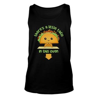 There Is A Little Taco In This Oven Unisex Tank Top | Mazezy