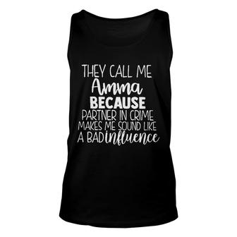 They Call Me Amma Unisex Tank Top | Mazezy