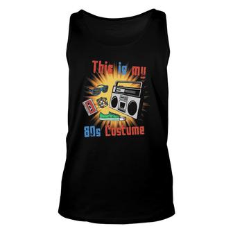This Is My 80S Costume Unisex Tank Top | Mazezy