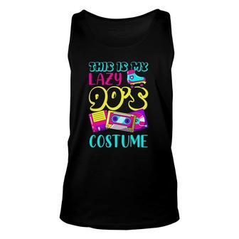 This Is My Lazy 90'S Costume Vintage 90S Music Cd Nineties Unisex Tank Top | Mazezy