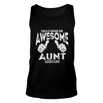 This Is What An Awesome Dad Looks Like Unisex Tank Top | Mazezy