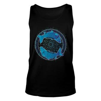Tierkreiszeichen Fische Wasserzeichen Horoskop Sternzeichen Tank Top | Mazezy