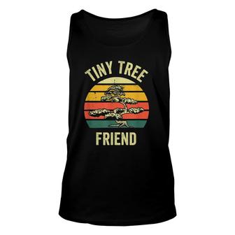 Tiny Tree Friend Bonsai Tree Japanese Plant Zen Meditation Unisex Tank Top | Mazezy