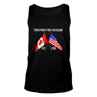Together For Freedom Fjt Fjb Unisex Tank Top | Mazezy AU