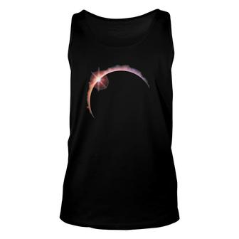 Total Solar Eclipse Beautiful Astronomy For Science Lovers Unisex Tank Top | Mazezy