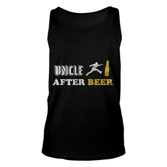 Uncle After Beer Unisex Tank Top | Mazezy