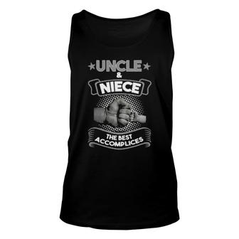 Uncle & Niece The Best Accomplices Uncle & Niece Unisex Tank Top | Mazezy