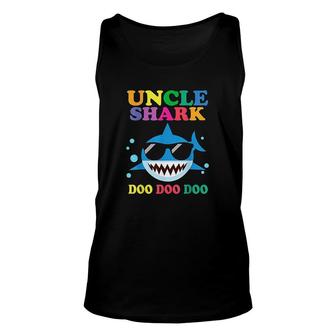 Uncle Shark Doo Doo Unisex Tank Top | Mazezy