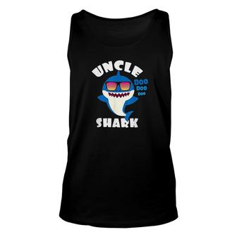 Uncle Shark Unisex Tank Top | Mazezy
