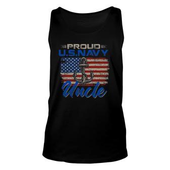 Us Navy Proud Uncle - Proud Us Navy Uncle For Veteran Day Unisex Tank Top | Mazezy