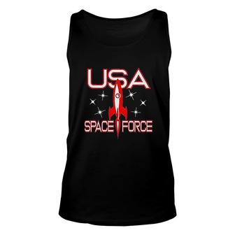 Usa Space Force Unisex Tank Top | Mazezy