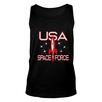 Usa Space Force Unisex Tank Top | Mazezy