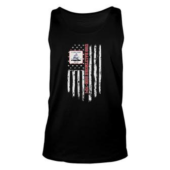 Uss Baltimore Ssn-704 American Flag Unisex Tank Top | Mazezy