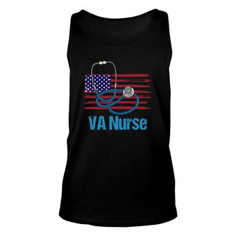 Va Veterans Affairs Nurse Nursing Funny Gift Unisex Tank Top | Mazezy