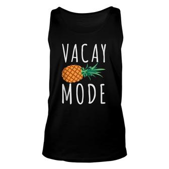 Vacay Mode Funny Family Summer Vacation Gift For Women Unisex Tank Top | Mazezy