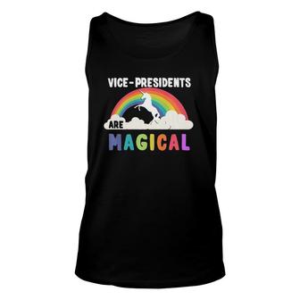 Vice-Presidents Are Magical Unisex Tank Top | Mazezy