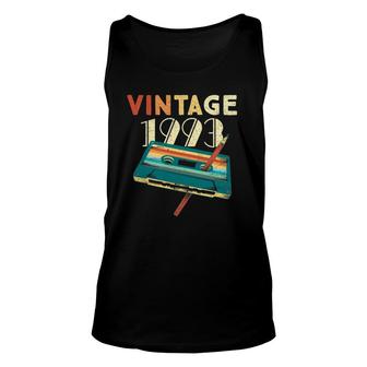 Vintage 1993 Music Cassette 29Th Birthday 29 Years Old Tank Top | Mazezy