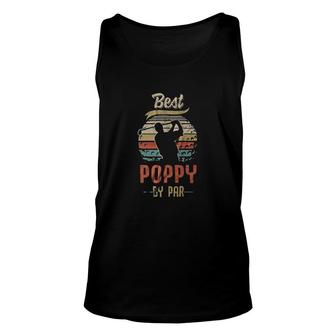 Vintage Best Poppy By Par Fathers Day Unisex Tank Top - Thegiftio UK