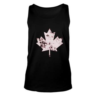 Vintage Canada Maple Leaf Canadian Pride Eh Flag Day Unisex Tank Top - Thegiftio UK