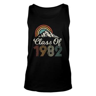 Vintage Class Of 1982 High School College Reunion Distressed Tank Top | Mazezy