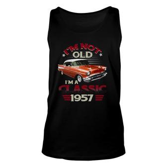 Vintage I’M Not Old I’M A Classic 1957 Ver2 Unisex Tank Top | Mazezy
