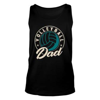 Volleyball Dad For Beach Sports Player And Volleyball Dad Unisex Tank Top | Mazezy