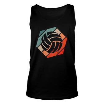 Volleyball Lover Retro Style Vintage Unisex Tank Top | Mazezy